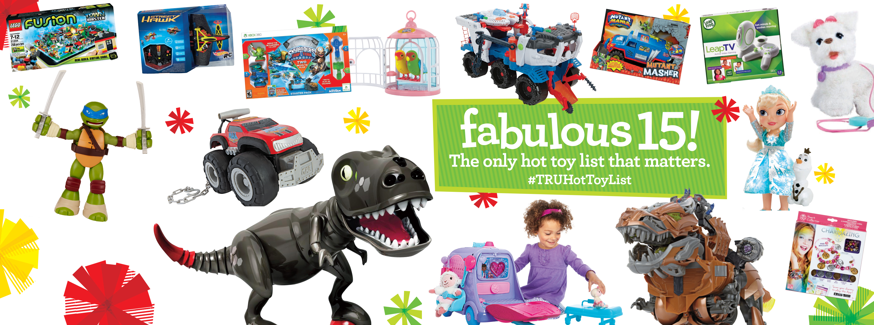 Toys R us Fab 15