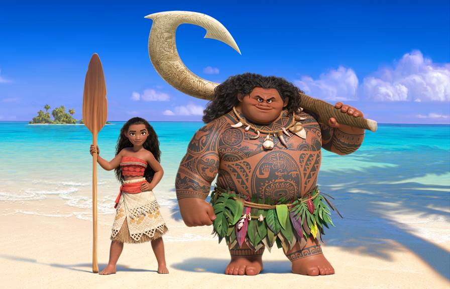 Moana school yard style